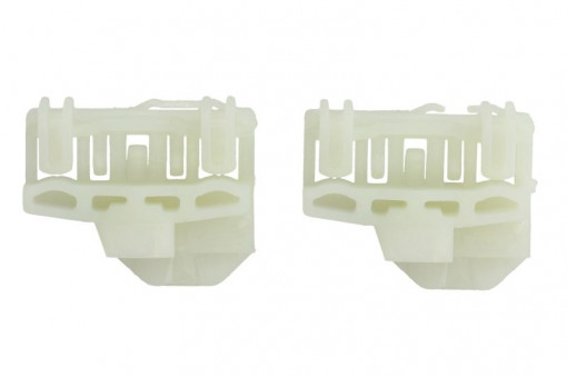 Set reparatie macara geam spate stanga (2 ghidaj) potrivit AUDI A4 B5; SKODA SUPERB I; VW PASSAT B5, PASSAT B5.5, PASSAT B6, POLO, POLO III, POLO III CLASSIC 10.94-01.12