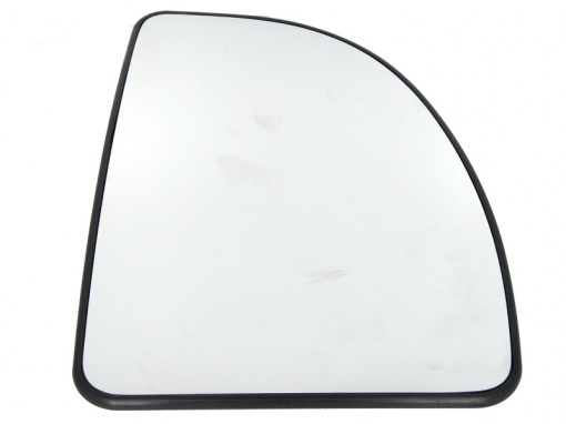 Sticla oglinda exterioara Dreapta (convexa, incalzita) potrivit CITROEN JUMPER I; FIAT DUCATO; PEUGEOT BOXER 05.98-