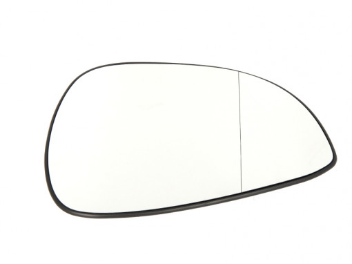 Sticla oglinda exterioara Stanga (asferica) potrivit FORD B-MAX, FIESTA, FIESTA V, FIESTA VI 11.01-