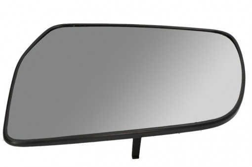 Sticla oglinda exterioara Stanga (convexa, crom) potrivit FORD RANGER 04.11-