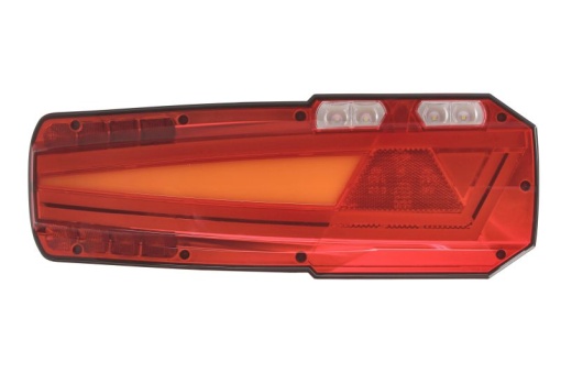 Stop spate dreapta MAVIC (LED, 12/24V, cu intermitent, cu far ceață, lumina de marșarier, cu stop, lumină de parcare, reflector, lungime cablu: 0,5m, conector: AMP 7PIN Bayonet)