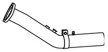 Teava esapament (lungime:630mm) EURO 5 potrivit MAN TGL I, TGM I D0836LFL60-D0836LFLAN 04.05-03.22