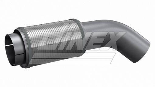 Teava esapament (lungime:660mm) potrivit MERCEDES CITARTO EURO 5