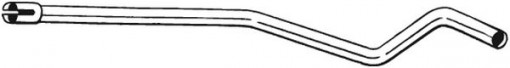 Teava esapament Mijloc potrivit OPEL ASTRA H, ASTRA H CLASSIC, ASTRA H/KOMBI 1.7D 02.07-