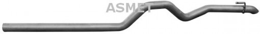 Teava esapament Spate (lung, diametru:70mm) potrivit MERCEDES SPRINTER 3,5-T (B906), SPRINTER 3-T (B906); VW CRAFTER 30-35, CRAFTER 30-50 2.5D/3.0D 04.06-