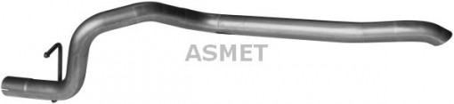 Teava esapament Spate potrivit JEEP CHEROKEE 2.5D/4.0 12.91-09.01