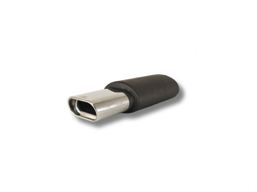 Teava evacuare SPORT (oțel aluminiu, diametru: 50mm, lungime: 300mm) - Img 1