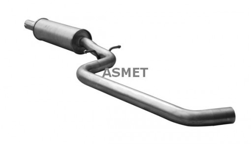 Toba esapament intermediara potrivit AUDI A3; SEAT ALTEA, TOLEDO III; VW GOLF PLUS V, GOLF V 1.9D/2.0D 05.03-