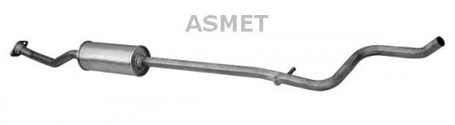 Toba esapament intermediara potrivit CITROEN C3 I, C3 PLURIEL 1.4/1.4CNG 02.02-
