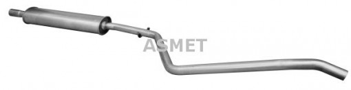 Toba esapament intermediara potrivit DACIA DUSTER, DUSTER/SUV 1.6/1.6ALK/1.6LPG 04.10- - Img 1