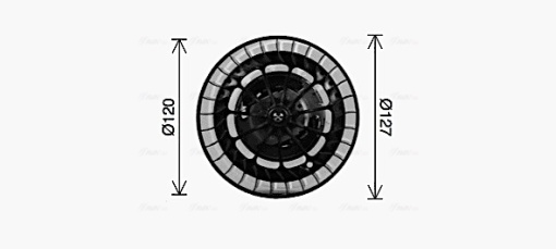 Ventilator habitaclu potrivit BMW 3 (E30), Z1, Z3 (E36), Z8 (E52) 1.6-4.9 09.82-12.03