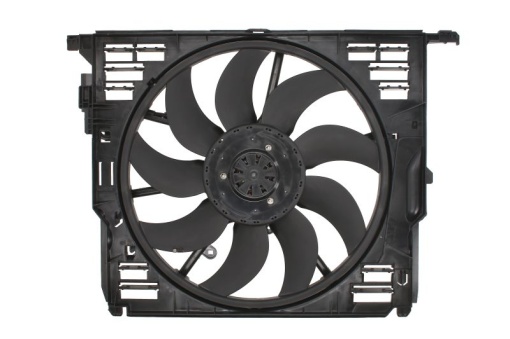 Ventilator radiator (cu carcasa) potrivit BMW 5 (F10), 5 (F11), 5 GRAN TURISMO (F07), 6 (F12), 6 (F13), 6 GRAN COUPE (F06), 7 (F01, F02, F03, F04) 3.0/3.0D/3.0H 02.08-10.18