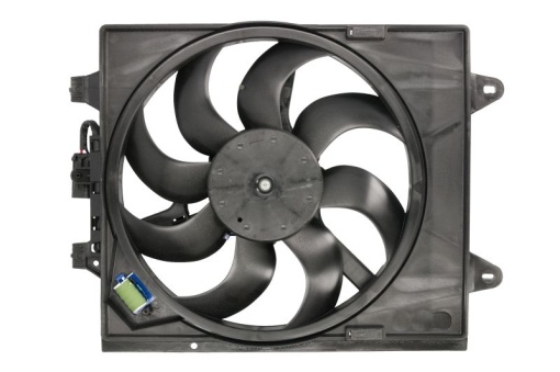 Ventilator radiator (cu carcasa) potrivit FIAT 500L 0.9-1.6D 09.12-