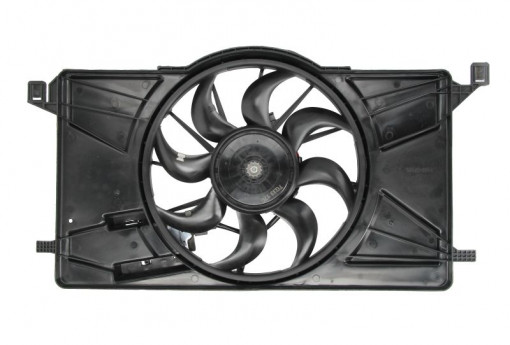 Ventilator radiator (cu carcasa) potrivit FORD C-MAX II, FOCUS III, GRAND C-MAX 1.0-Electric 04.10-02.20