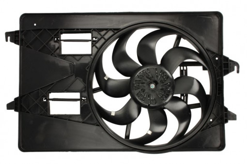 Ventilator radiator (cu carcasa) potrivit FORD MONDEO III 2.0D-3.0 10.00-03.07