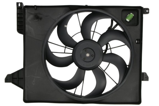 Ventilator radiator (cu carcasa) potrivit KIA SORENTO II, SORENTO II/SUV 2.4/2.4LPG 06.09-12.15