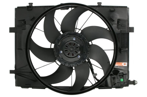 Ventilator radiator (cu carcasa) potrivit MERCEDES C (A205), C (C205), C T-MODEL (S205), C (W205), CLS (C257), E (A238), E ALL-TERRAIN (S213), E (C238), E T-MODEL (S213), E (W213), GLC (C253) 1.5-3.0 12.13-