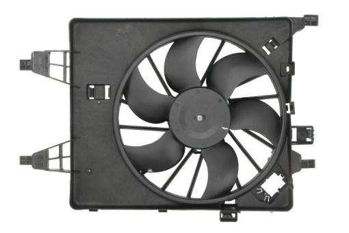 Ventilator radiator (cu carcasa) potrivit RENAULT GRAND SCENIC II, KANGOO, KANGOO BE BOP, KANGOO EXPRESS, KANGOO II, MEGANE I, MEGANE II, SCENIC II 1.0-Electric 03.99-