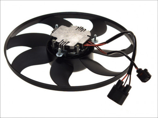 Ventilator radiator potrivit AUDI A1, A3; SEAT ALTEA, ALTEA XL, IBIZA IV, IBIZA IV SC, IBIZA IV ST, LEON, TOLEDO III; SKODA FABIA II, OCTAVIA I, OCTAVIA II, OCTAVIA III 1.2-3.6 08.00-
