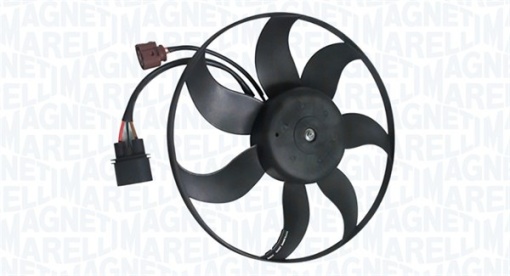 Ventilator radiator Stanga potrivit AUDI A1, A3, TT; SEAT ALTEA XL, IBIZA IV SC, LEON; SKODA OCTAVIA II, SUPERB II, YETI; VW BEETLE, CADDY ALLTRACK, CADDY ALLTRACK/MINIVAN 1.0-3.6 07.03-