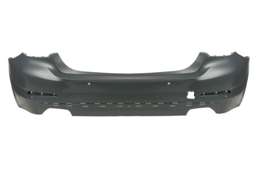Bara spate, cu capac carlig remorcare cu locas senzori parcare, numar orficii senzori parcare: 4, cu locas sina, grunduit potrivit BMW 5 G30, G31, G38, F90 02.17-04.20