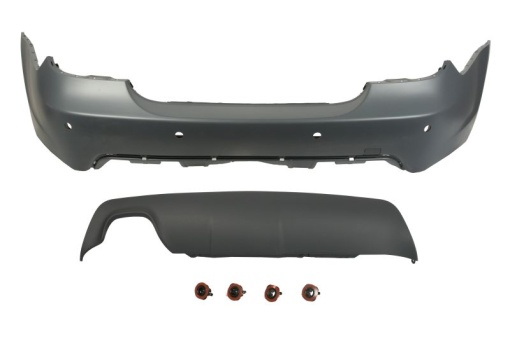 Bara Spate, M-POWER, cu locas senzorii parcare, grunduit potrivit BMW 5 E60 Sedan 07.03-12.10
