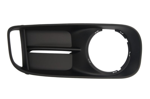 Capac bara fata Dreapta cu locas lampa ceata, plastic, negru potrivit MINI COUNTRYMAN F60 10.16-