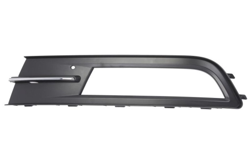 Capac bara fata Stanga cu locas lampa ceata, crom/negru potrivit VW PASSAT ALLTRACK B8, PASSAT B8 08.14- 08.14-