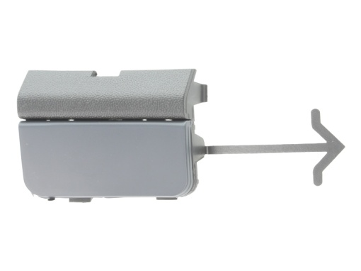 Capac carlig remorcare Fata Dreapta grunduit potrivit VW TOUAREG 10.02-05.10 11.06-05.10