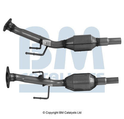 Catalizator EURO 4 potrivit MITSUBISHI COLT VI; SMART FORFOUR 1.1/1.3/1.5 01.04-06.12