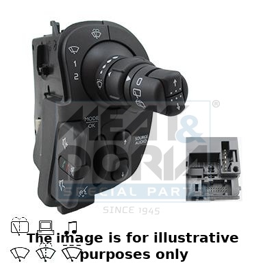 Comutator coloana directie (control computer; control radio; stergatoare) potrivit RENAULT CLIO III, CLIO III/HATCHBACK, KANGOO BE BOP, KANGOO EXPRESS, KANGOO II, MODUS 09.04-