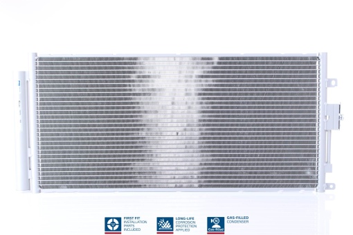 Condensator climatizare (cu uscator, element aditional) potrivit ABARTH 500 / 595 / 695, 500C / 595C / 695C 1.4 05.08-