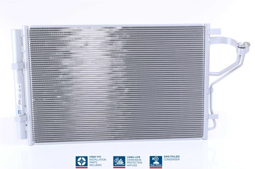Condensator climatizare (cu uscator, element aditional) potrivit HYUNDAI ELANTRA V, I30; KIA CEE'D, CERATO III, PRO CEE'D 1.4-2.0 09.10-