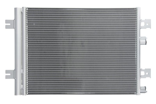 Condensator climatizare (cu uscator) potrivit DACIA DUSTER, DUSTER/SUV, LOGAN, LOGAN EXPRESS, LOGAN MCV, SANDERO; LADA LARGUS; RENAULT DUSTER, LOGAN I, SANDERO/STEPWAY I 1.2-1.6LPG 02.06-