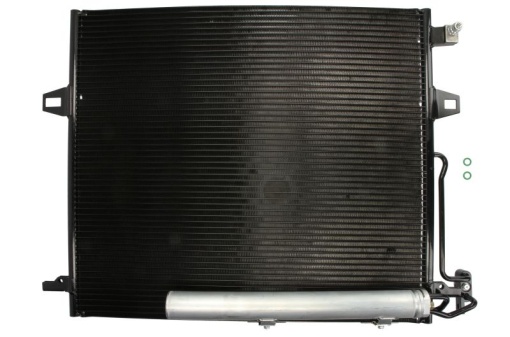 Condensator climatizare (cu uscator) potrivit MERCEDES GL (X164), M (W164), R (W251, V251) 3.0-6.3 02.05-12.14