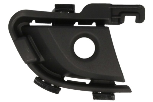 Conector halogen Dreapta TURBO, cu locas lampa ceata, cu locas senzorii parcare, negru potrivit PORSCHE MACAN 02.14- 01.02-06.04