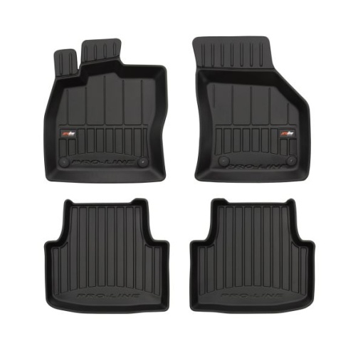 Covoras podea cauciuc FROGUM TPE, 4 buc. (lipici) proLine 3D, fata/spate, set, culoare negru, potrivit CUPRA FORMENTOR; SEAT LEON, LEON SPORTSTOURER 11.19-, Hatchback / Station wagon / SUV, (does not fit / Hybrid)