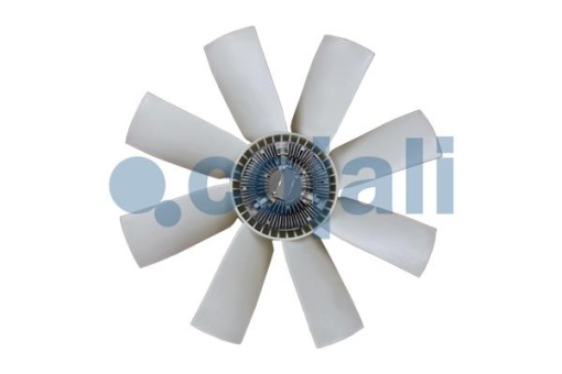 Cupla ventilator radiator (cu ventilator, 680mm, numar lame: 8) potrivit VOLVO FH12, FM10, FM12, FM7 D10A320-D7C290 08.98- - Img 1