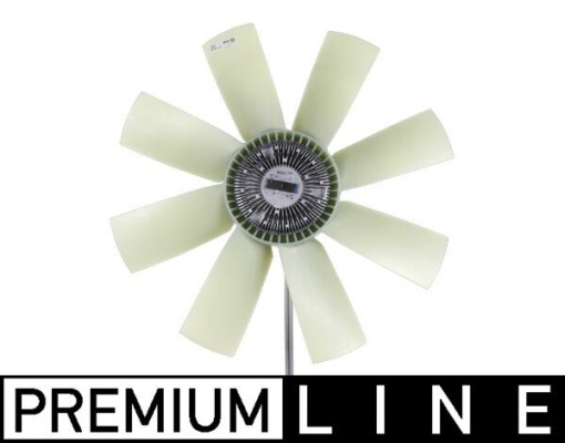 Cupla ventilator radiator (cu ventilator, 750mm, numar lame: 8) potrivit VOLVO FH12, FM10, FM12 D10A320-D12D460 08.93-