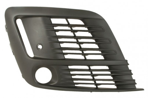 Element bara Dreapta cu locas lampa ceata, cu locas lumini zi, cu locas senzor parcare, plastic, negru potrivit CITROEN SPACETOURER 04.16- 04.16-