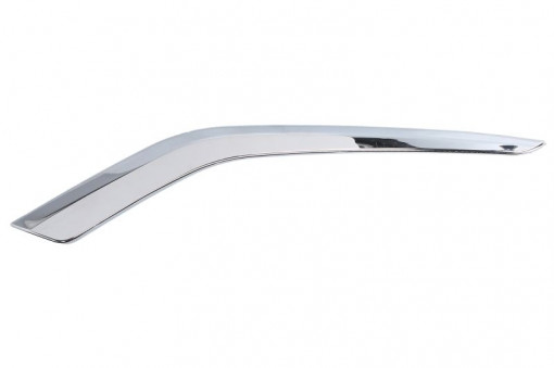 Element bara Fata Stanga plastic, crom potrivit PEUGEOT 208 I, 208 II, 208/HATCHBACK 03.12- 03.15-