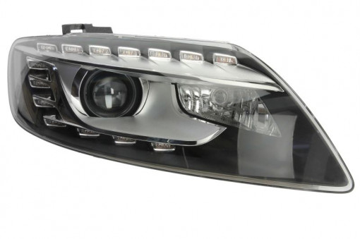 Far Dreapta (bi-xenon, D3S/H7, electric, cu motor) potrivit AUDI Q7 -08.15