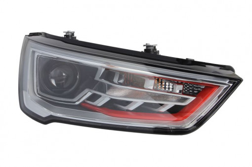 Far Dreapta (bi-xenon, D3S/LED, electric, fara motoras, un cadru rosu; versiunea Edition) potrivit AUDI A1 05.10-06.18 - Img 1