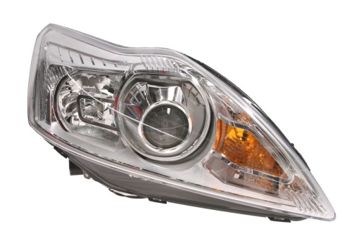 Far Dreapta (D1S/H1, electric, cu motor, culoare insert: cromat) potrivit FORD FOCUS II, FOCUS II/KOMBI; 02.08-09.12