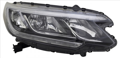 Far Dreapta (H11/HB3/LED, electric, cu motor) potrivit HONDA CR-V IV 12.14-