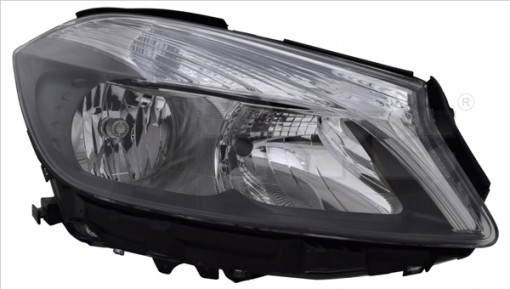 Far Dreapta (H15/H7, electric, cu motor) potrivit MERCEDES A (W176) 06.12-06.15