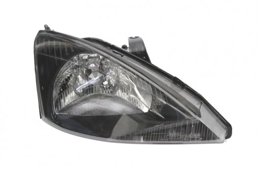 Far Dreapta (H4, electric, fara motoras, culoare insertie: negru) potrivit FORD FOCUS I, FOCUS I/KOMBI; ZX3