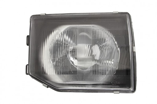 Far Dreapta (H4, manual, fara motoras, culoare insertie: cromat) potrivit MITSUBISHI PAJERO II, PAJERO SPORT -12.97
