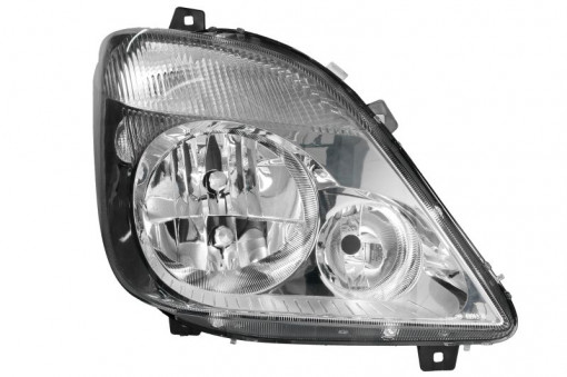 Far dreapta (H7, reglaj electric, cu motoras, fundal cromat) MERCEDES SPRINTER 3,5-T (906), SPRINTER 3-T (906), SPRINTER 4,6-T (906), SPRINTER 5-T (906) - Img 1