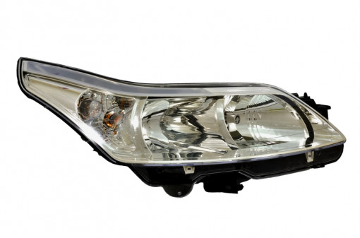 Far Dreapta (halogen, H1/H7, electric, cu motor, culoare insertie: cromat, culoare semnalizator: transparent) potrivit CITROEN C4, C4 I -07.11